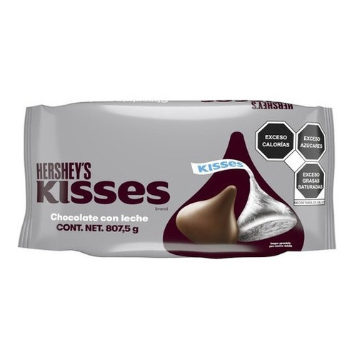 Chocolate Hershey's Kisses leche bolsa 807.5g