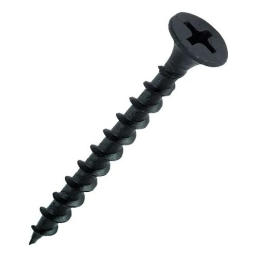 Tornillo Para Madera Autoperforante 6x3 Negro X 500 U Bremen TTAA06076