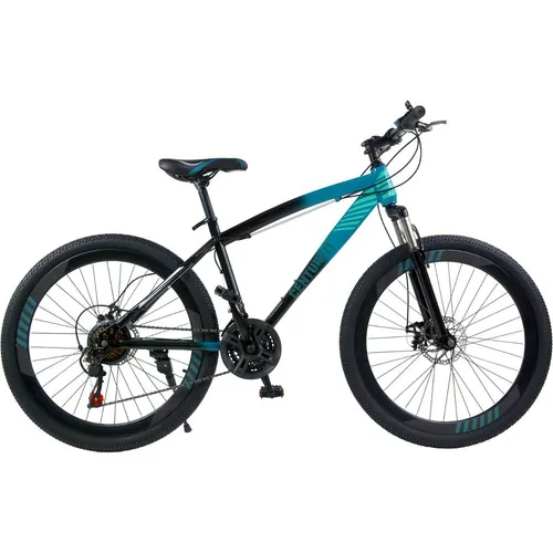 Bicicleta Montaña Profesional R26 21v Frenos De Disco Color Turquesa Tamaño  Del Cuadro L