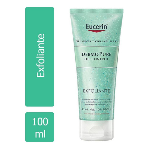 Eucerin Dermopure Exfoliante 100 Ml Momento de aplicación Día Tipo de piel Grasa