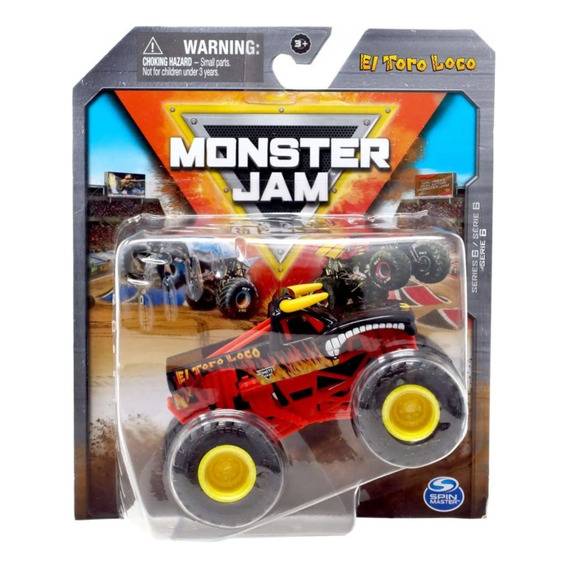 Monster Jam Vehiculo 1.64 Metal Surtido Int 58757