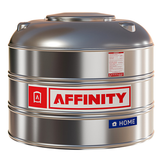 Tanque Agua Affinity Home Cisterna Acero Inoxidable 500l