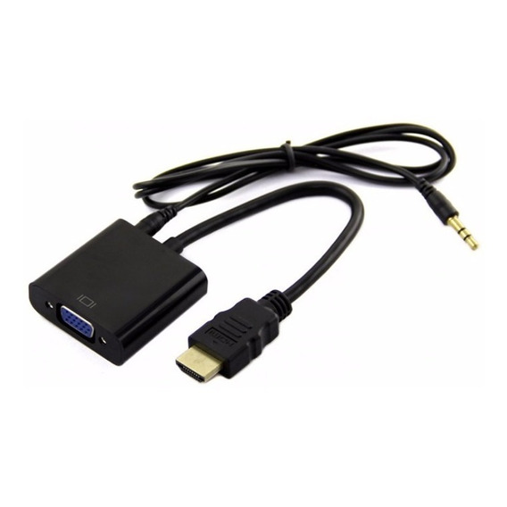 Cable Conversor Convertidor Adaptador Hdmi A Vga Audio