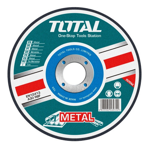 Disco Abrasivo Total Tac2232301 Desbaste De Metal 230 Mm