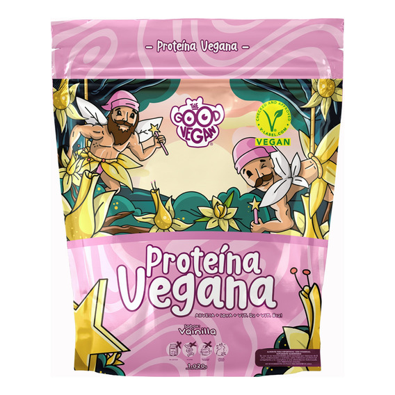 Proteína De Soya Vegana Vainilla Good Vegan Good Shaman