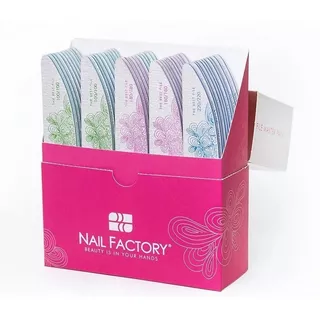 Master File Pack  50 Pz Limas Para Manicure Nail Factory 