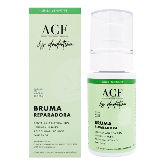 Bruma Reparadora Hydraskin Acf By Dadatina Tipo de piel Todo tipo de piel