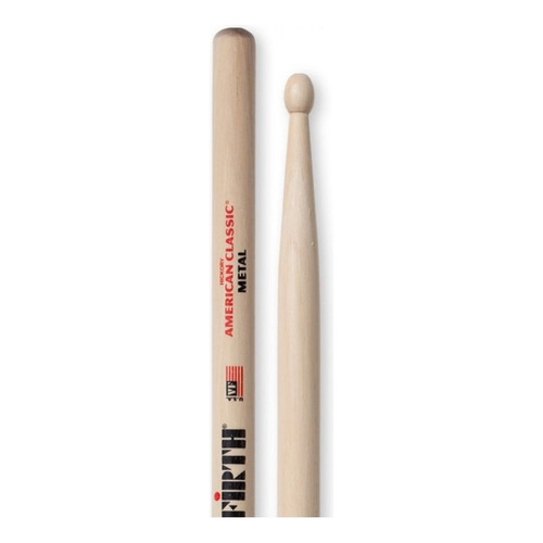 Baquetas Palillos Vic Firth Cm Metal American Classic Color Natural