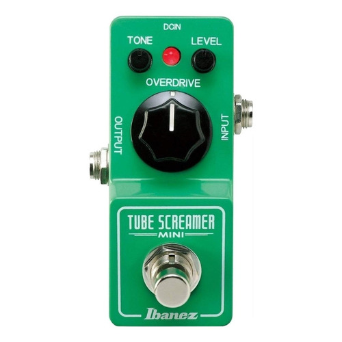 Ibanez Tsmini Pedal Efecto Overdirve Tube Screamer Mini Color Verde claro