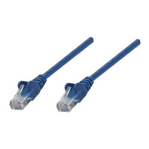 Cable Patch Cat 6, Utp 1.5f 0.5mts Intellinet Azul 342568