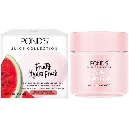 Gel Hidratante Pond's Facial Fruity Hydra Fresh Sandía 110g Tipo de piel Mixta