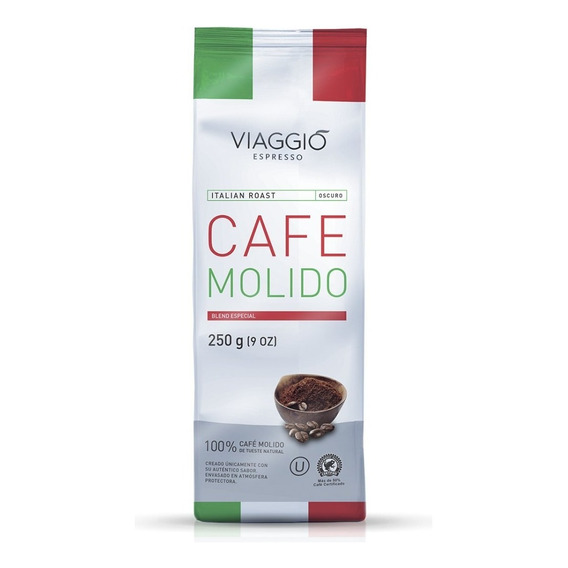 Café En Grano Viaggio Espresso Italian Roast 1 Kilo