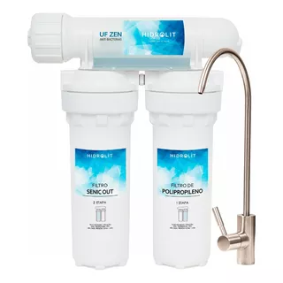 Purificador De Agua Hidrolit Uf Elimina Bacterias Arsenico. Hidrolit Uf Zen Blanco