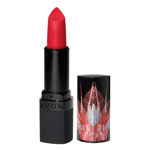 Ultra Matte Labial Avon Ruby Kiss Acabado Mate