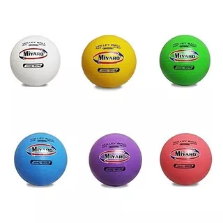 10 Balónes Para Voleibol Miyaro Colores