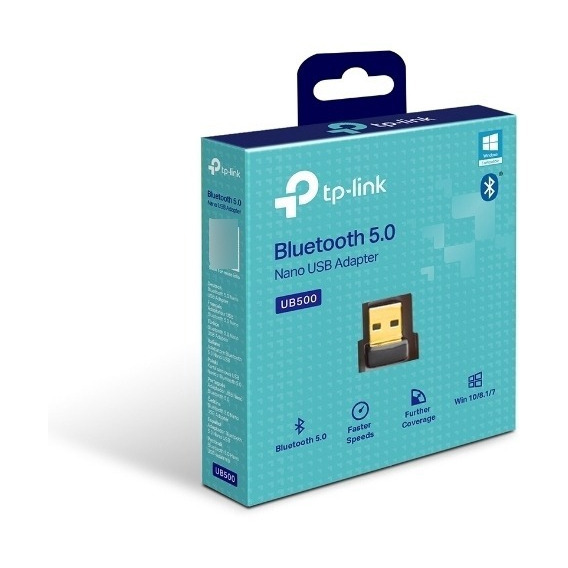 Tp-link, Adaptador Nano Usb Bluetooth Versión 5.0, Ub500