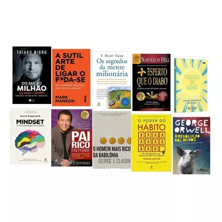 Pai Rico Pai Pobre + Os 9 Livros Mais Vendidos Da Internet