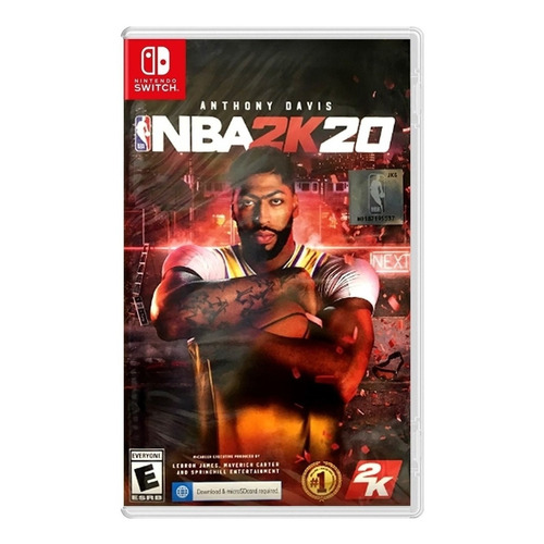 NBA 2K20  Standard Edition 2K Games Nintendo Switch Físico