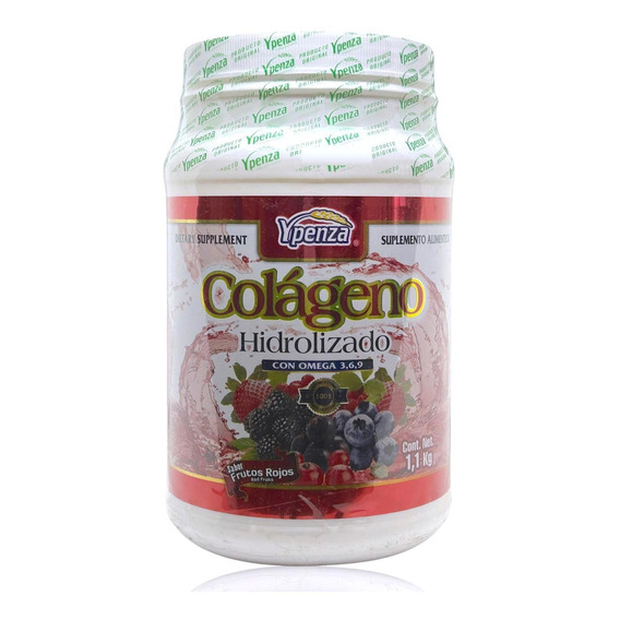 Colágeno Hidrolizado Frutos Rojos 1.1 Kg Ypenza
