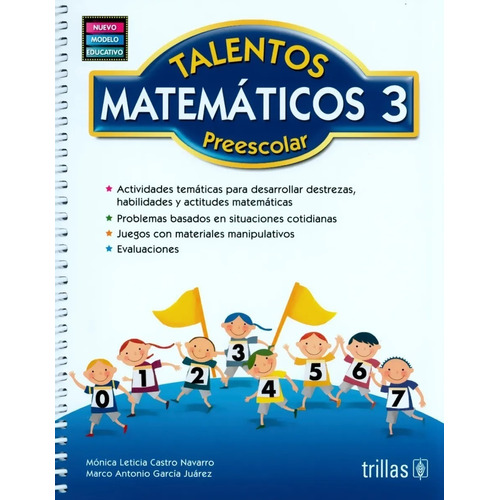 Talentos Matemáticos Preescolar 3 Trillas