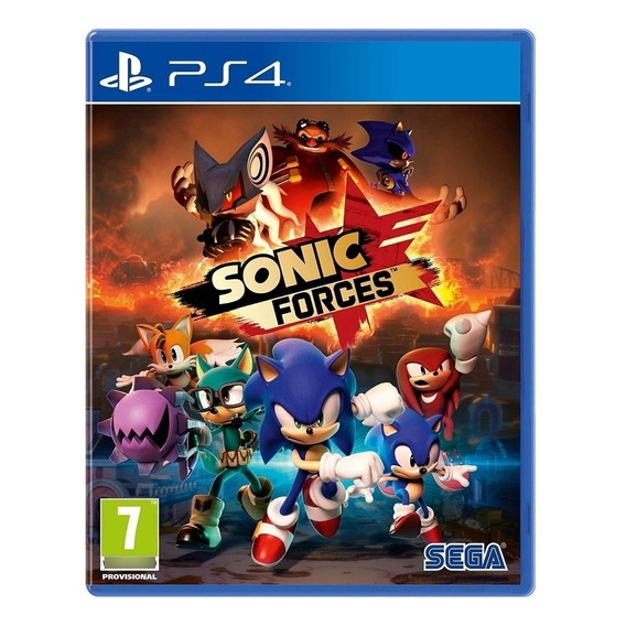 Sonic Forces Standard Edition Sega Ps4 Físico Nuevo Sellado