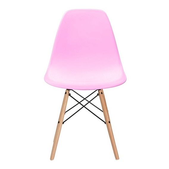 Sillas Eames Color Rosa Para Adultos