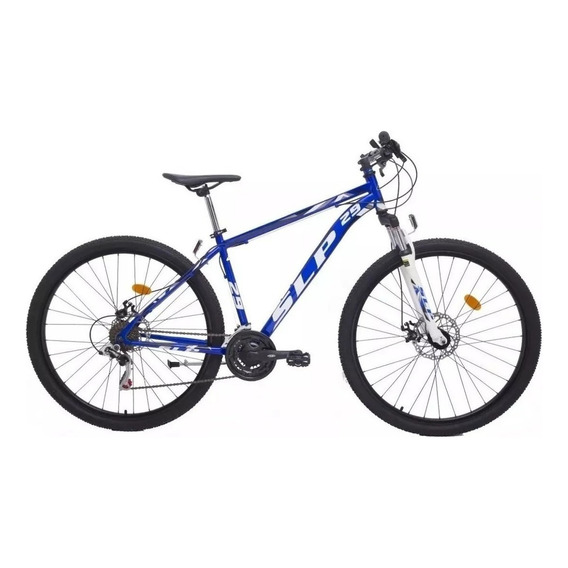 Mountain bike SLP 5 Pro R29 18" 21v frenos de disco mecánico cambios SLP color naranja con pie de apoyo  