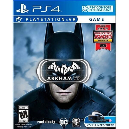 Batman Arkham Vr Playstation 4