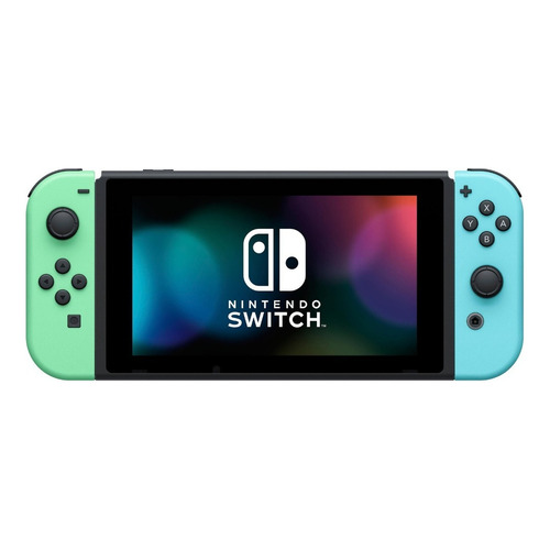 Nintendo Switch 32GB Animal Crossing: New Horizons color verde pastel y azul pastel