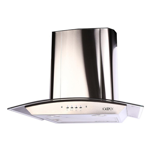 Campana extractora de cocina Odipo Marex ac. inox. de pared 600mm x 480mm x 500mm plateada 127V