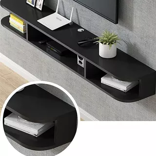 Estante Repisa Tv Flotante, Mueble Colgante De Pared 120cm