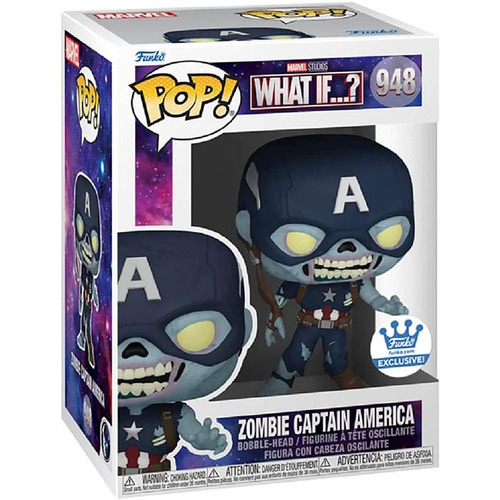 Zombie Captain America #948 Funko Pop