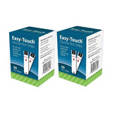 Easy Touch Tiras Test Strips Glucosa 2 Cajas 100 Unidades