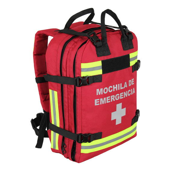 Mochila De Emergencias Botiquín Primeros Auxilios Paramedico