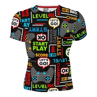 Playera Full Print  Caballero Hdrg Star Video Juego Gamer 