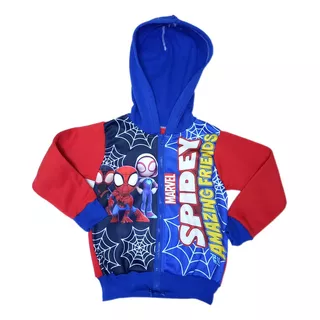 Sweater Con Cierre Spidey Spiderman