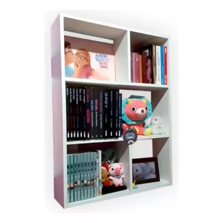 Estante Prateleira De Madeira Mdf Virtual Para Livros Parede