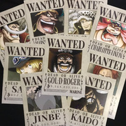 Cartel Wanted Grosos X 9 One Piece Se Busca - Animeras