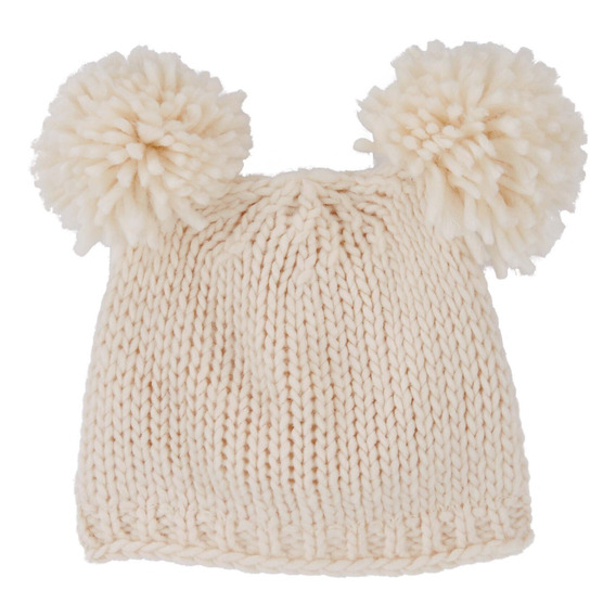 Gorro Blanco Con Doble Pompón Carters 1o625710