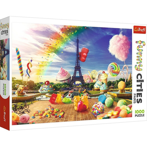 Puzzle Rompecabezas 1000 Piezas Trefl Paris Sweet Funny
