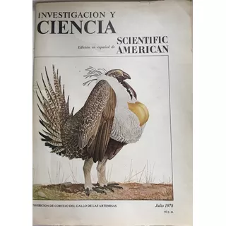 Gallo Artemisas Investigación Y Ciencia Revista Antigua 1978