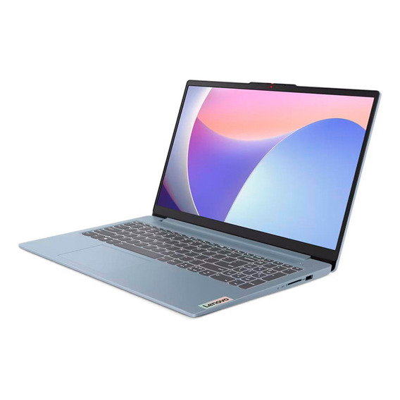 Notebook Lenovo Core I3 15,6 8gb 512gb Ssd W11 Color Azul Claro