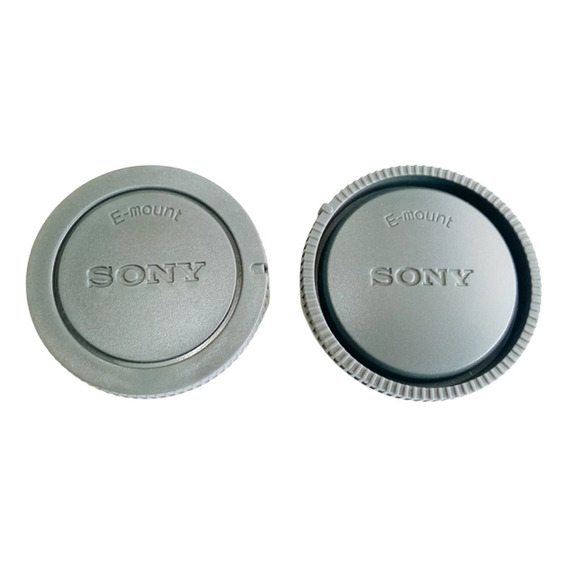 Tapa Sony E - Cuerpo Y Trasera Lente Kit Tapas E-mount