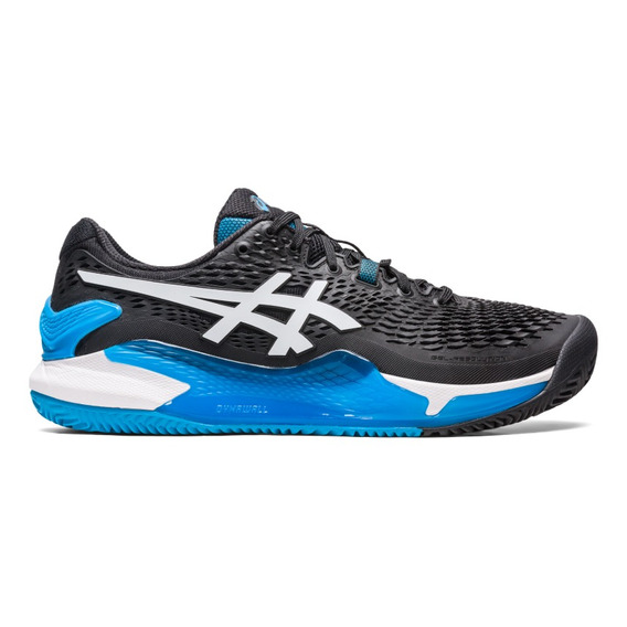 Zapatillas Asics Gel-resolution 9 Clay Black/white Hombre