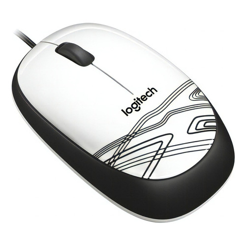 Mouse Logitech M105 Usb Diseño Blanco Ambidiestro