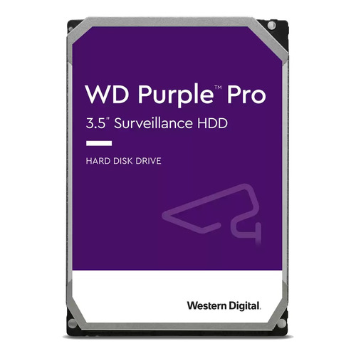 Disco duro interno Western Digital WD Purple Pro WD101PURP 10TB violeta oscuro