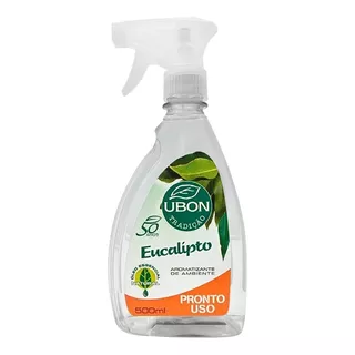 Aromatizante De Ambiente Eucalipto Spray Sauna Ubon 500ml