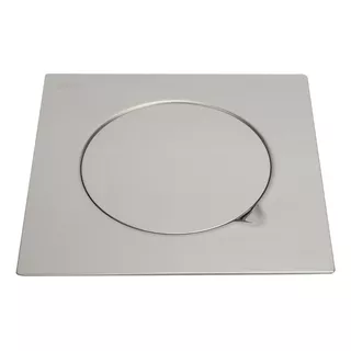 Rejilla Piso Tapa Ciega Acero Inox Desague Gloa Rtd-20x20