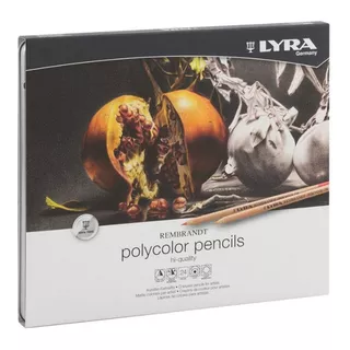 24 Lápices De Colores Profesionales Lyra Polycolor Rembrandt