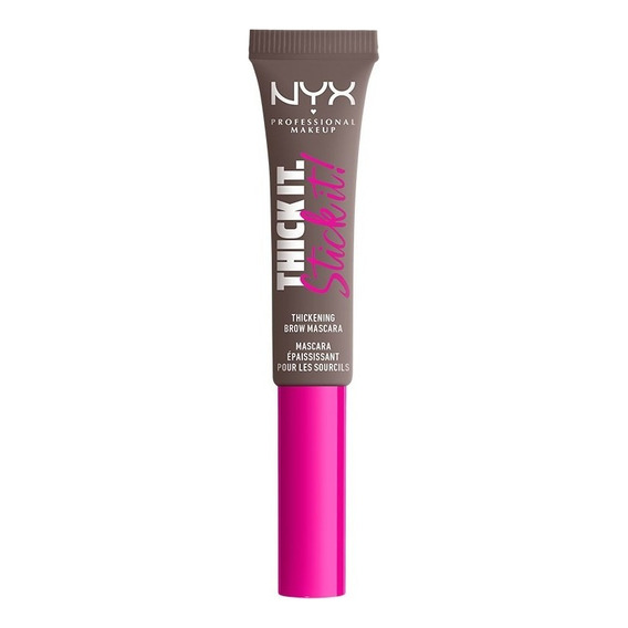 gel para cejas NYX Professional Makeup Thick it Stick it de 20 mL/20 g color cool ash brown